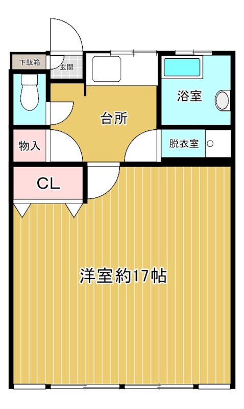 西春オカマンション 間取り